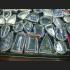 PURE SILVER 96.5 FRAME CASE FIT TO THAI AMULET HAND PAINTING 8681