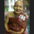 BUCHA BIG STATUE LP PERN AMULET THAI TALISMAN REAL 8713