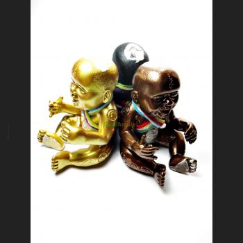 GUMAN THONG BABY SPIRIT AMULET THAI LUCKY GAMBLING AC KOM 8765