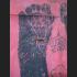 FABRIC FLAG THAI AMULET MAGIC HOLY CLOTH ANCIENT WARRIOR SUIT SHIRT LP DERM FOOT 8932