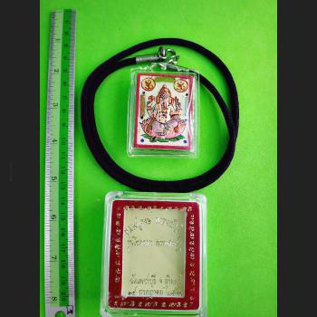 THAI AMULET PIKANET HOLY ELEPHANT SUCCESSFUL DEITY GOD COLORED LP HONG OLD