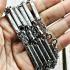 Yantra Protection Necklace Stainless Steel Multi 1-9 Hook Koon Thai Amulet #9031