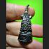 Ngang Ngung Red Eye Money Charm Love Lp Key Bronze Miniature Thai Amulet #9046