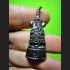 Ngang Ngung Red Eye Money Charm Love Lp Key Bronze Miniature Thai Amulet #9046