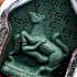 Khunpaen Attract Love Lust Sex Charm Magic Cheen Be2545 Green Thai Amulet #9059