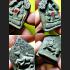 Khunpaen Attract Love Lust Sex Charm Magic Cheen Be2545 Green Thai Amulet #9059