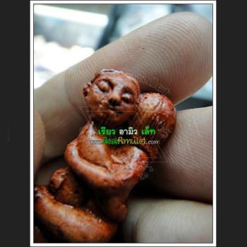 YINT TRUE LOVER HUG KISS SOULMATE SEX THAI AMULET HOLY YINT FASCINATE SPELL LP GOY CLAY 9071