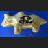 AUTHENTIC THAI CLAY AMULET SACRED BUFFALO COW LP JEED 9075