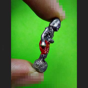 THAI REAL AMULET HUNPAYON ROBOT SPIRIT HEALTHY GUARD FULL ALPHABET LP JUIR 9097