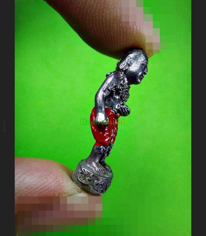 THAI REAL AMULET HUNPAYON ROBOT SPIRIT HEALTHY GUARD FULL ALPHABET LP JUIR 9097