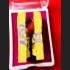 Khunpaen 7wife Horse Magic Lust Love Goy Be2551 Yellow 16Takrut Thai Amulet 9109