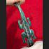 REAL THAI AMULET HOLY GECKO LUCKY GAMBLING 2 TAIL WOOD HAND CARVING LP KEY 9132