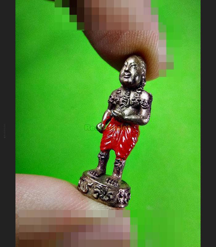 THAI REAL AMULET HUNPAYON ROBOT SPIRIT HEALTHY GUARD FULL ALPHABET LP JUIR 9148