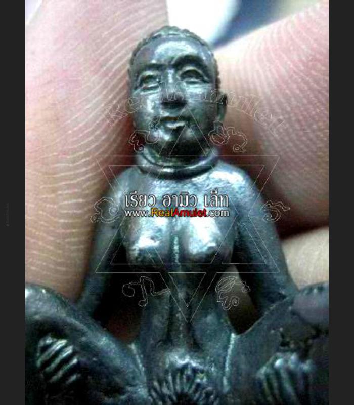 THAI BRONZE PENDANT LADY LOVE ATTRACT CHARMING AMULET E-PER SEXY NUDE LP KEY 9164