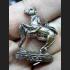 THAI HORSE HAVE LADY SEXUAL ATTRACT LOVE CHARMING HOLY AMULET LP KEY BLACK 9165