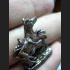 THAI HORSE HAVE LADY SEXUAL ATTRACT LOVE CHARMING HOLY AMULET LP KEY BLACK 9165