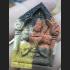 LOVE ATTRACT KHUN-PAEN CHARMING LEKLAI THAI AMULET LP KEY BEHIND YINT BE2551 MIXED 4 COLOR MEAT 9201