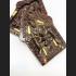 Love Lucky Charm KhunPaen Leklai Magic Wealth Key Golden Takrut Thai Amulet 9204