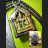 LOVE ATTRACT KHUN-PAEN CHARMING LEKLAI THAI AMULET LP KEY BEHING YINT BE2551 BLACK PAINT