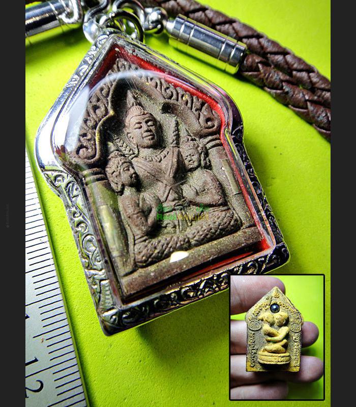 Khunpaen Leklai Lover Sexual Appeal Soulmate Seek Yint Lp Key Thai Amulet #9208