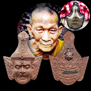 Lersri Hermit Saming 3 eye Successful Fortune Lp Kalong Be2551 Thai Amulet #9210