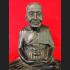 Old Large Bronze Monk Statue Meditation Lp Tuad 5x7 Inch Be2539 Thai Amulet 9244