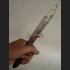 MEED-MOR MAGIC KNIFE ELEPHAN GANESHA HANDEL CARVING AMULET THAI REAL LP KEY
