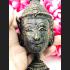Large Palak Charming Magic Face God Attraction Mercy Lp Kalong Thai Amulet #9514