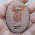 REAL THAI AMULET PHOTO LOCKET MONK PHOTO LP KALONG HAIR TAKUD 9620