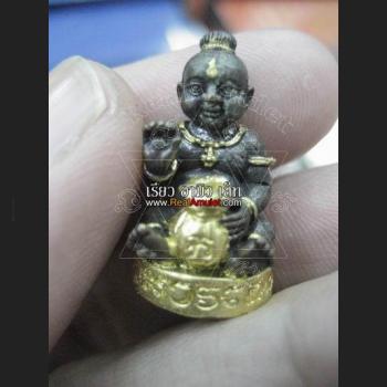 REAL THAI AMULET GUMAN BABY SPIRIT CASINO GAMBLING RICH KUBA SUBIN 2008