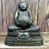 Large Sankajai Happy Buddha Meditation Fast Rich Lp Pern Statue Thai Amulet 9721 LARGE SANKAJAI HAPPY BUDDHA MEDITATION THAI AMULET RICH LP PERN STATUE BLACK BE2555