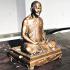 Large 18cm Monk Key Bronze Statue Lucky Change Fortune Be2548 Thai Amulet #9738