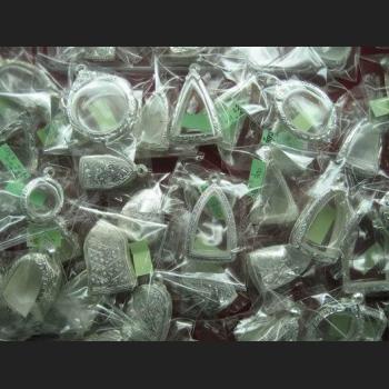 PURELY SILVER 96.5 FRAME CASE FIT FOR THAI AMULET (NOT WATERPROOF)