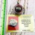 Certificate Takor Ball Bronze Protection Lucky Lp Kalong Be2550 Thai Amulet 9768 + CARD OF AUTHENTIC DDPRA