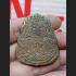 MONK CARRY HEAD PHAPIRAB VINTAGE MEDAL TALISMAN NAWA YELLOW MAGIC COIN LP KALONG BE2551 THAI AMULET