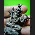 MINIATURE BRONZE LERSRI HERMIT 4 HAND ARMED GOD LP NONG AMULET THAI DEITY 2T