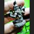 MINIATURE BRONZE LERSRI HERMIT 4 HAND ARMED GOD LP NONG AMULET THAI DEITY 2T