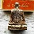 Wealth Rich Money Magic Copper Miniature Monk Kritsana Be2547 Thai Amulet #9950