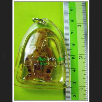 YINT TRUE LOVER AJHAN KOM AMULET THAI CHARM REAL EPER SEXY NUDE BONE CARVE