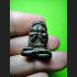 PIDTA YHAN-YUNG 6 HAND CLOSED EYE MINIIATURE BRONZE BUDDHA POWERFUL THAI AMULET MASS CHANT BLACK