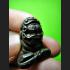 PIDTA YHAN-YUNG 6 HAND CLOSED EYE MINIIATURE BRONZE BUDDHA POWERFUL THAI AMULET MASS CHANT BLACK