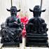 Large Statue TsaiShenYeh Chinese God Of Wealth Lp Key Be2553 Thai Amulet #5101