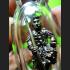 Standing Sunwukong Monkey King Gambling Casino Rich Key Be2553 Thai Amulet #5103