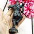 Magic Bronze Statue Stand Sunwukong Monkey King Lp Key Be2553 Thai Amulet #5104