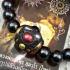 Leklai Somporn Magnetic Bracelet Protection Immortal Black Ball Thai Amulet 5153