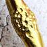 Leklai Capsule Rich Money Wealth Immortal Yellow Gold Lp Huan Thai Amulet #5158