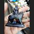 MINIATURE BRONZE STAUE THAI AMULET RIDER TIGER BOSS LEADER POWERFUL CONTROL MIND LP PERN