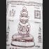 PHAYHAN HOLY CLOTH FLAG THAI AMULET NAWAKOTE 9 FACE OF DEITY ENLIGHTENMENT LP THONGDUM