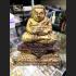 ANCIENT BUDDHA MEDITATION BRONZE STATUE THAI AMULET GOLD SANKAJAI FAT RICH