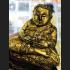 ANCIENT BUDDHA MEDITATION BRONZE STATUE THAI AMULET GOLD SANKAJAI FAT RICH